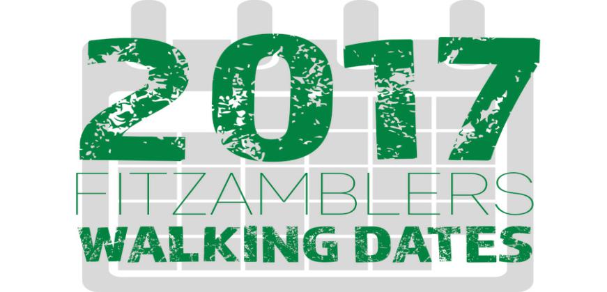 2017 Fitzamblers Schedule of Walks and Events