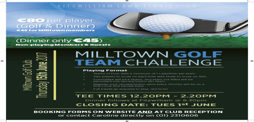 Milltown Golf Team Challenge