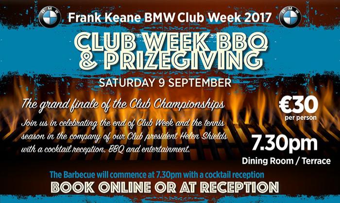 Club Week BBQ & Presentations