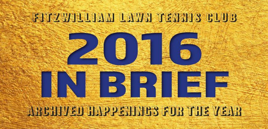 2016 - Year in Brief