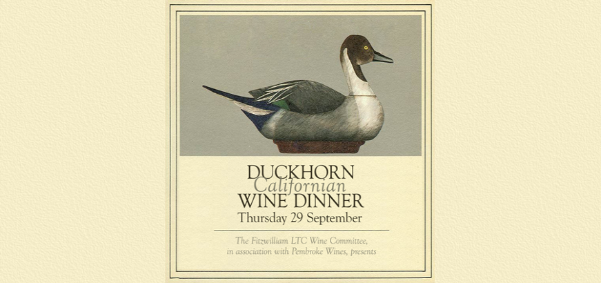 Duckhorn (USA) Wine Dinner